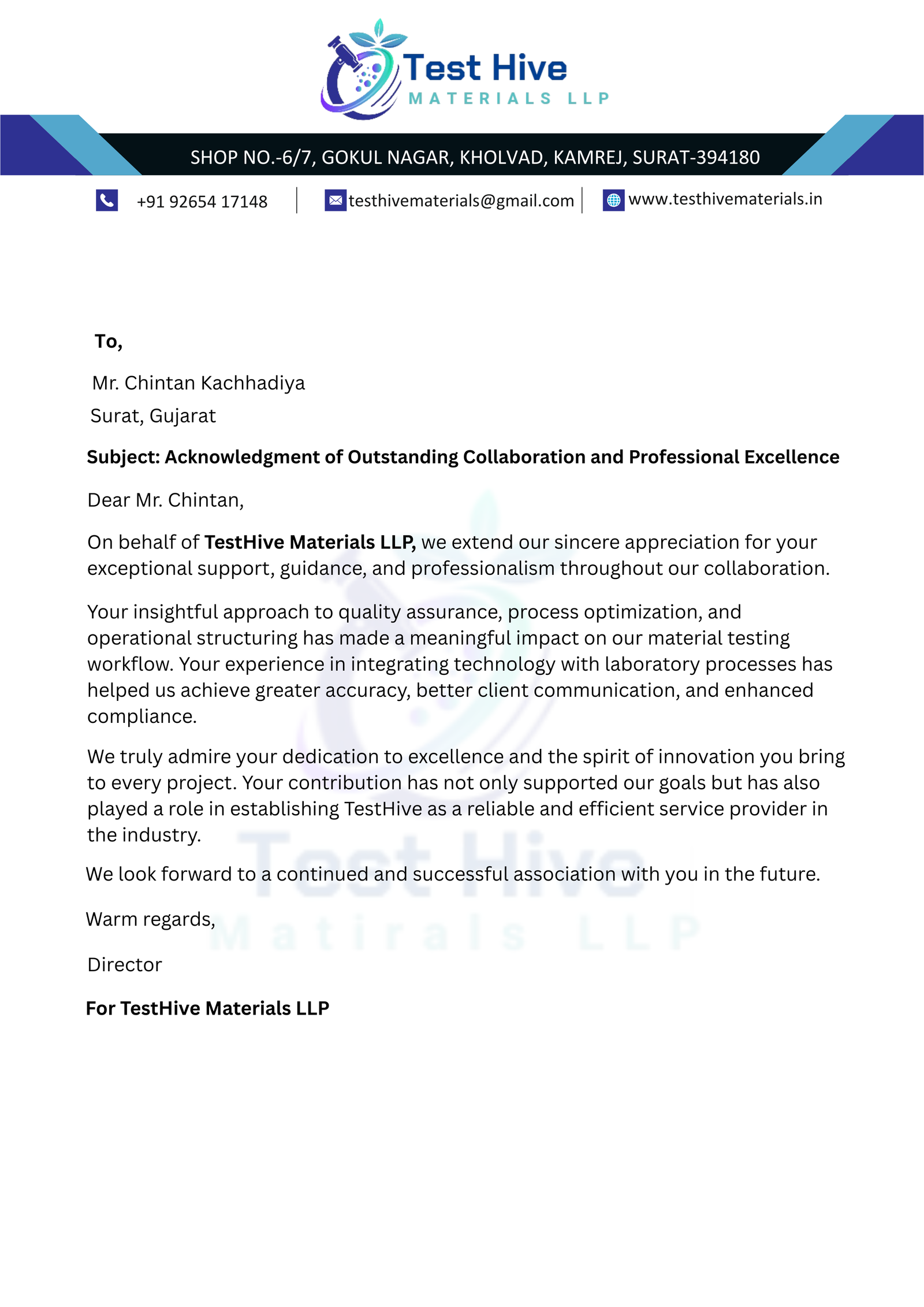 Company Letterhead 3