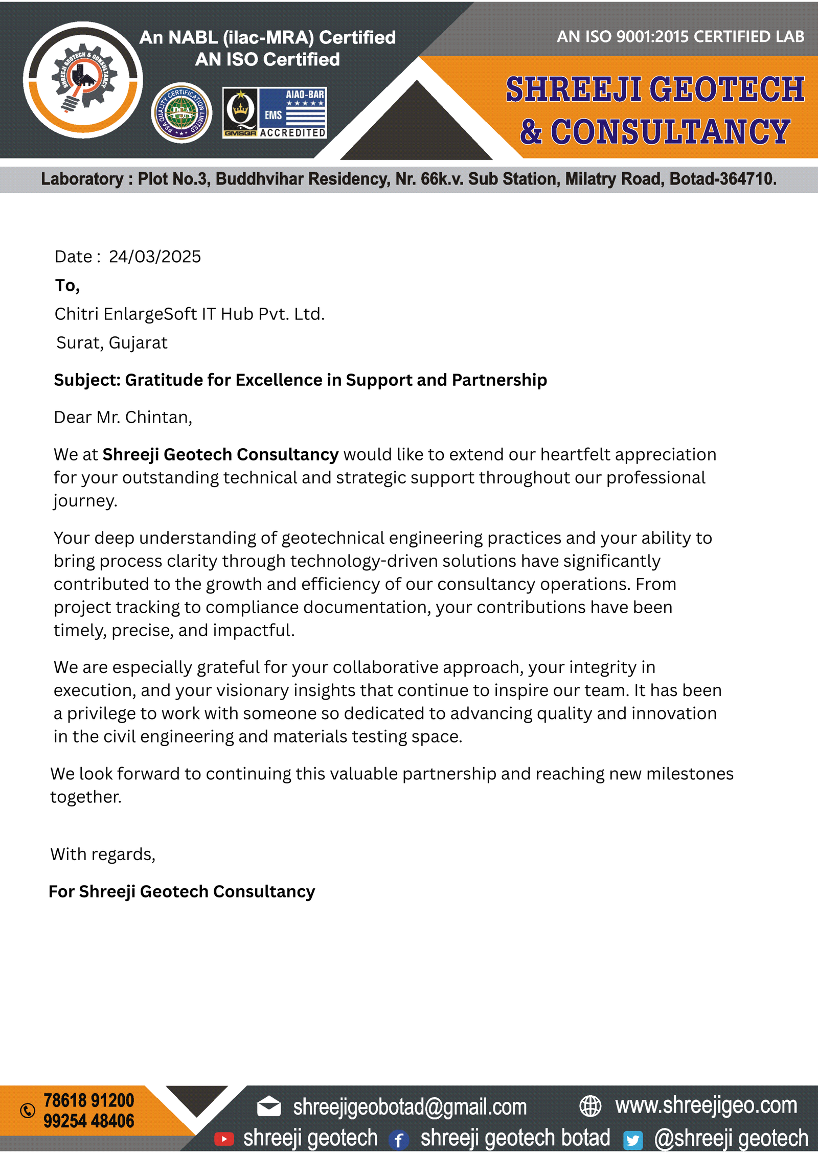 Company Letterhead 3